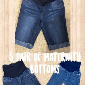 3 Pair of Maternity Bottoms
